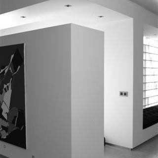 maison, loft, moderne, achitecture, geoffrey, hody, design, cuisine, salon, blanche