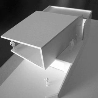 maquette, photographie, chaudfontaine, blanc, design, architecture, architecte, exterieur