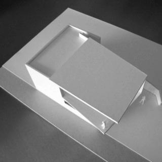 maquette, photographie, chaudfontaine, blanc, design, architecture, architecte, exterieur