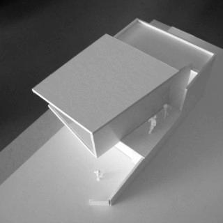 maquette, photographie, chaudfontaine, blanc, design, architecture, architecte, exterieur